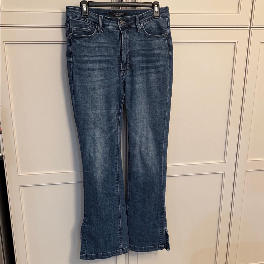 Judy Blue Dark Blue Flare Jeans
